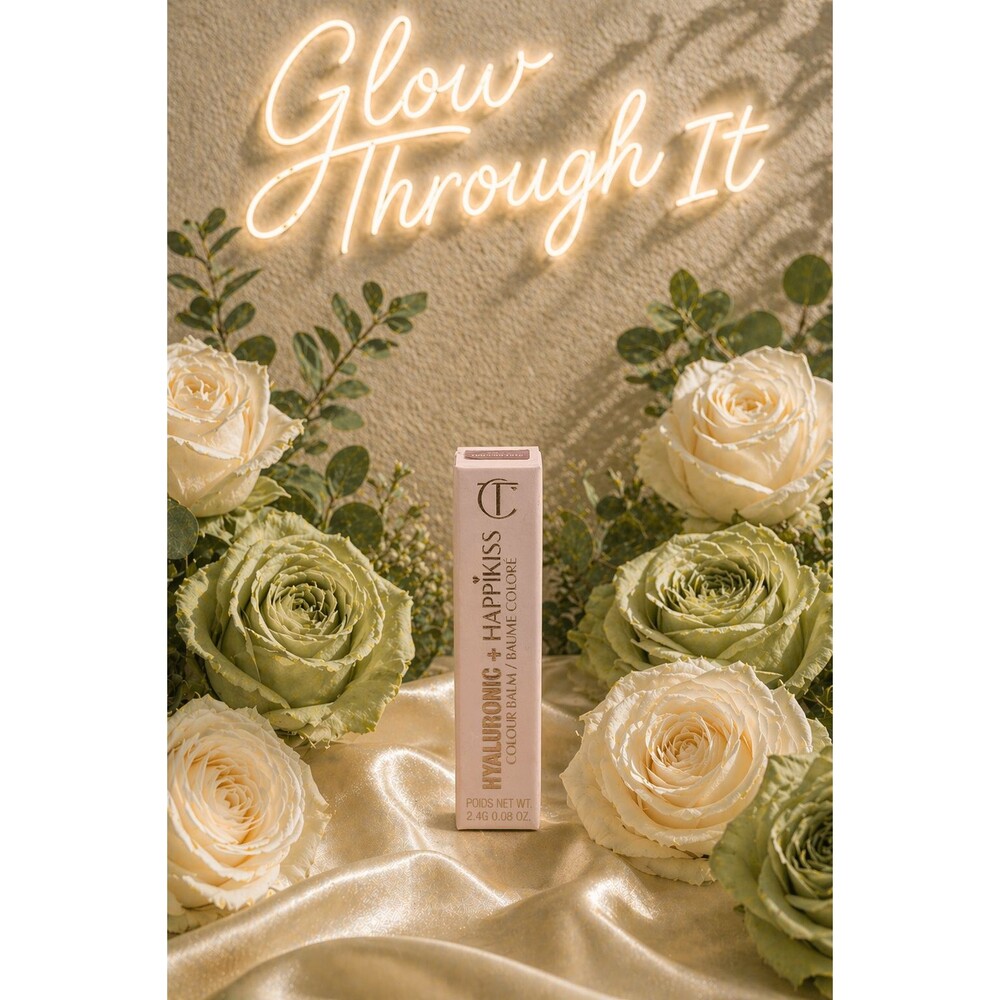 Charlotte Tilbury Hyaluronic Happikiss Lipstick Balm .08 oz - Happiberry NEW